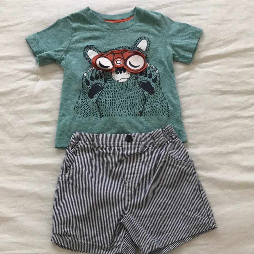 Baby size 9 months outfit.